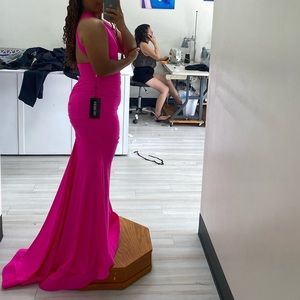 Sherri Hill dress. Worn once. Tailored on the neck. Will work with you on price